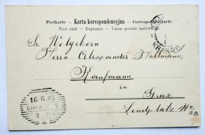[KRAKOW]. C. and K. Barracks of Archduke Rudolf in Cracow.