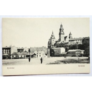 [KRAKÓW]. Kraków Krakau / Wawel i Groble - Wawelberg und Groble.