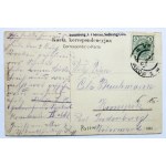 [KRAKOW]. Kraków Mostowa Ul. / Krakau Brückengasse.