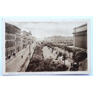 [KRAKÓW]. Kraków. Aleje Dietlowskie. CRACOVIE. Les Allées de Dietl.