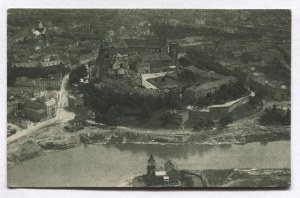 [KRAKOW]. Krakow - Wawel Castle from a bird's eye view.
