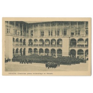 [KRAKÓW]. Kraków. Dziedziniec pałacu królewskiego na Wawelu.