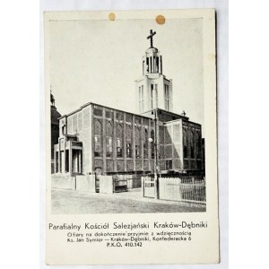 [KRAKOW]. Parish Salesian Church Krakow-Dębniki. Donations for the completion will be gratefully accepted by Ks.....