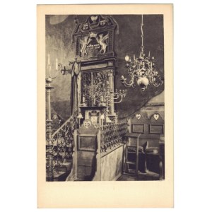 [KRAKOW]. Altar cabinet in the High Synagogue. From the collection of the Żyd. Akad. koło Mił. Kraj....