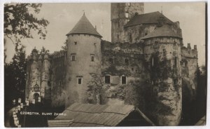 [CZORSZTYN]. Czorstyn. Ruins of a castle.