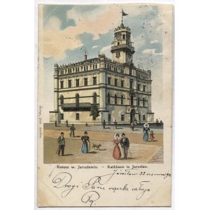 [JAROSŁAW]. Ratusz w. Jarosławiu. Rathaus in Jaroslau.