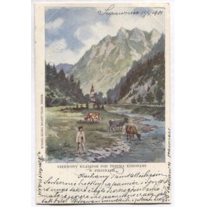 [PIENINY]. Czerwony Klasztor pod Trzema Koronami w Pieninach.