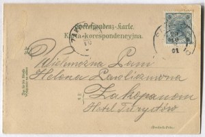 [ZYWIEC]. Greetings from Zywiec - Galicya. City of Zywiec, Archduke Old Castle, Archduke Castle, Town Hall,...