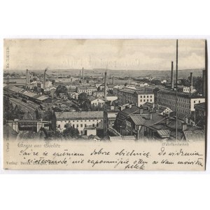 [BIELSKO-BIAŁA]. Gruss aus Bielitz. (Fabriksviertel).