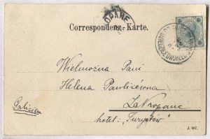 [BIELSKO-BIAŁA]. Gruss aus Bielitz. (Fabriksviertel).