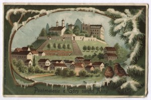 [St. Anne's Mountain]. Greetings from Saint Anne's Mountain.