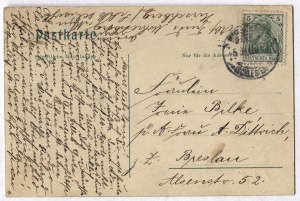 [JELENA GOR]. Riesengebirge. Agnetendorf in Schnee.