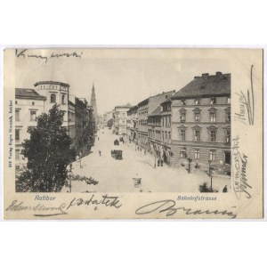 [RACIBOR]. Ratibor. Bahnhofstrasse.