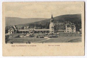 [ŚWIERADÓW-ZDRÓJ]. Bad Flinsberg im Jsergebirge. Das neue Kurhaus.