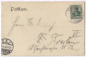 [TWARDOGÓRA]. Gruss aus Festenberg. Kirche.