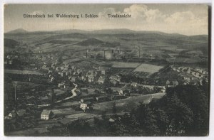 [WAŁBRZYCH]. Dittersbach bei Waldenburg i. Schles. - Totalansicht.