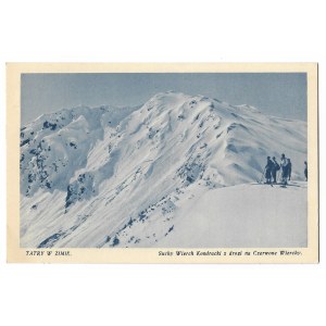 [TATRY]. Tatry w zimie. Suchy Wierch Kondracki z drogi na Czerwone Wierchy.