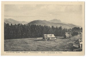 [ZAKOPANE]. Zakopane, Bystre. Pension 