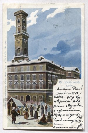 [LVIV]. IX. City hall. Lviv.