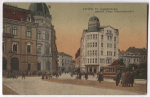 [LVIV]. Lviv. Jagiellonska Street, building of the Savings Bank.