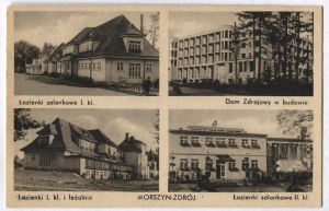 [MORSZYN]. Morszyn-Zdrój. Brine Baths I. kl., Spa House under construction, Baths I. kl.....