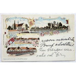 [MOSTY WIELKIE]. Gruss aus Gross Mosty. Galizien.