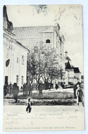 [SAMBOR]. Sambor. Adam Mickiewicz Street.