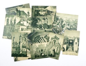 [VILNA]. [Vilnius in the photographs of J. Bulgak, 18 postcards. Nos. 1-17, 19].