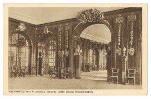 [VISNIOWIEC]. Wisniowiec near Krzemieniec. Interior of the castle of the princes of Wisniowiecki.