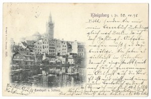 [KING]. Königsberg i. Pr. Hundegatt u. Schloss.