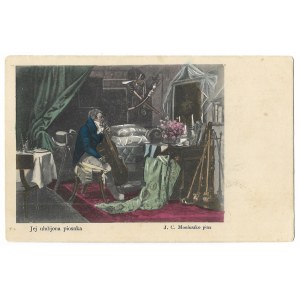 MONIUSZKO Jan Czesław - Jej ulubjona [!] piosnka. J. C. Moniuszko pinx.
