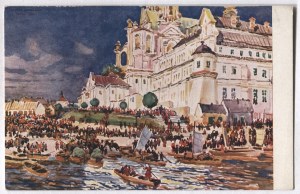 UZIEMBŁO Henryk - Jarmark in Pinsk. Foire á Pinsk.