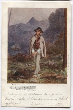 [Polish Songs]. They rustle the fir trees on the mountain top.