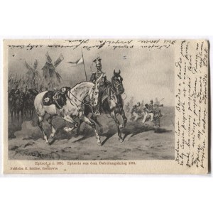 [WOJSKO]. Epizod z r. 1831. Episode aus dem Befreiungskrieg 1831.