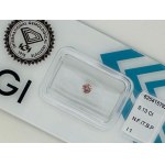 NATURAL POLISHED DIAMOND 0.13 FANCY DEEP BROWN PINK - I1 - IGI - AM40301-3