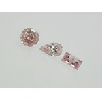3 NATURAL POLISHED DIAMONDS 0.28 FANCY LIGHT PINK - SI - I2 - AM20705-32