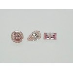 3 NATURAL POLISHED DIAMONDS 0.28 FANCY LIGHT PINK - SI - I2 - AM20705-32
