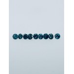 9 NATURAL POLISHED DIAMONDS 0.2 FANCY INTENSE BLUE* - I1 - AI30701-4