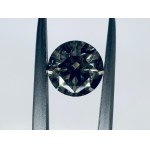 1.28 NATURAL POLISHED DIAMOND NATURAL FANCY GREY YELLOW GREEN -SI1 - GEMOLOGICAL CERTIFICATE - C31217-3