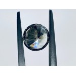 1.28 NATURAL POLISHED DIAMOND NATURAL FANCY GREY YELLOW GREEN -SI1 - GEMOLOGICAL CERTIFICATE - C31217-3