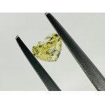 NATURAL POLISHED DIAMOND 0.38 FANCY YELLOW - I1 - C40603 - 14