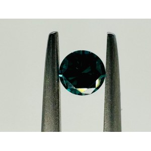 NATURAL POLISHED DIAMOND 0.19 FANCY INTENSE BLUE* - VS1 - AI30701-4D