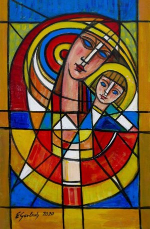 Eugene Gerlach, Madonna and Child, 2020