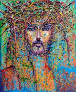 Luke Jankiewicz, The colors of Jesus' eyes, 2025