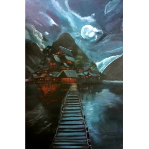 Anna Stawarz, Night Harbor, 2025
