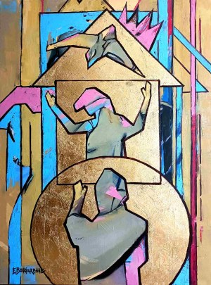 Elisabeth Boukourbane, GOLDEN HOUSE OF THE TRINITY, 2024