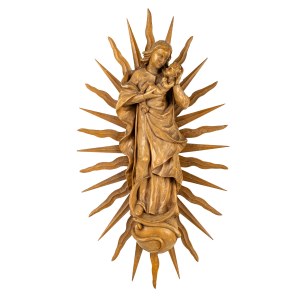 artysta nierozpoznany, Madonna obleczona w słońce wg. Apokalipsy św. Jana, XX w.