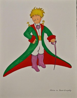 Antoine de Saint-Exupéry (1900 - 1944) The Little Prince - complete collection of 20 illustrations, 2023 (1943)