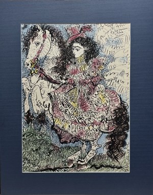 Pablo Picasso (1881-1973), Jacqueline en Rose,1961
