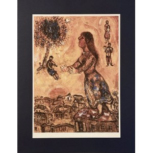 Marc Chagall (1887-1985) Domy i drzewa 1980 (1920)
